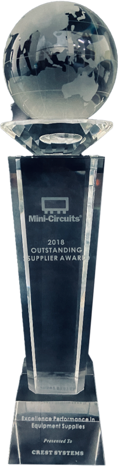 Mini-Circuits Outstanding Supplier Award 2018
